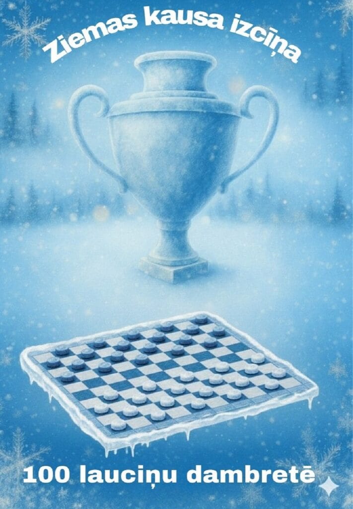 Ziemas kausa izcīņa 100 lauciņu dambretē