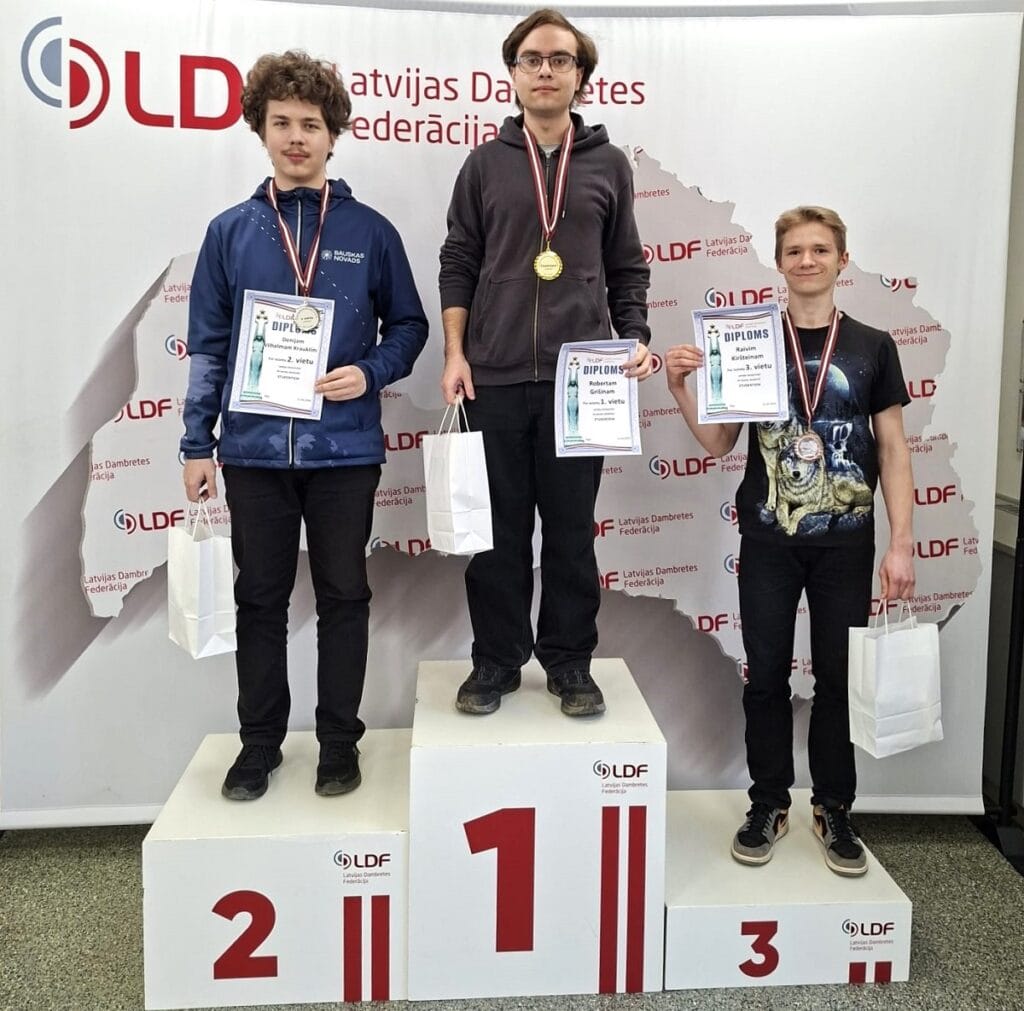 Studentiem un U26 grupā sadalītas godalgas